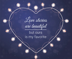 Vector Valentine's Day Greeting Card