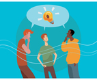 Discussing Design Ideas  Vector