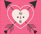Love Background Vector