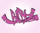 Baby Graffiti Piece