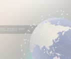 3D International Globe Map