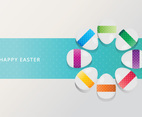 Easter Backdground. Happy Easter.