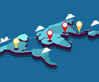 3D International Map