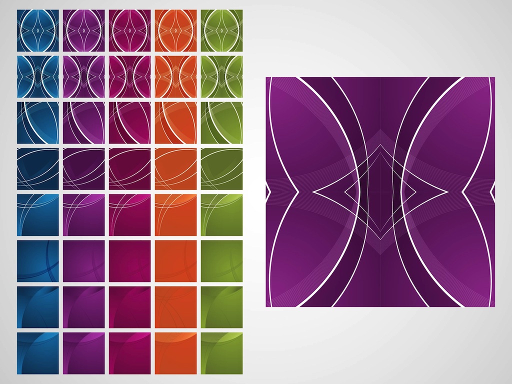 Colorful Tiles Vector