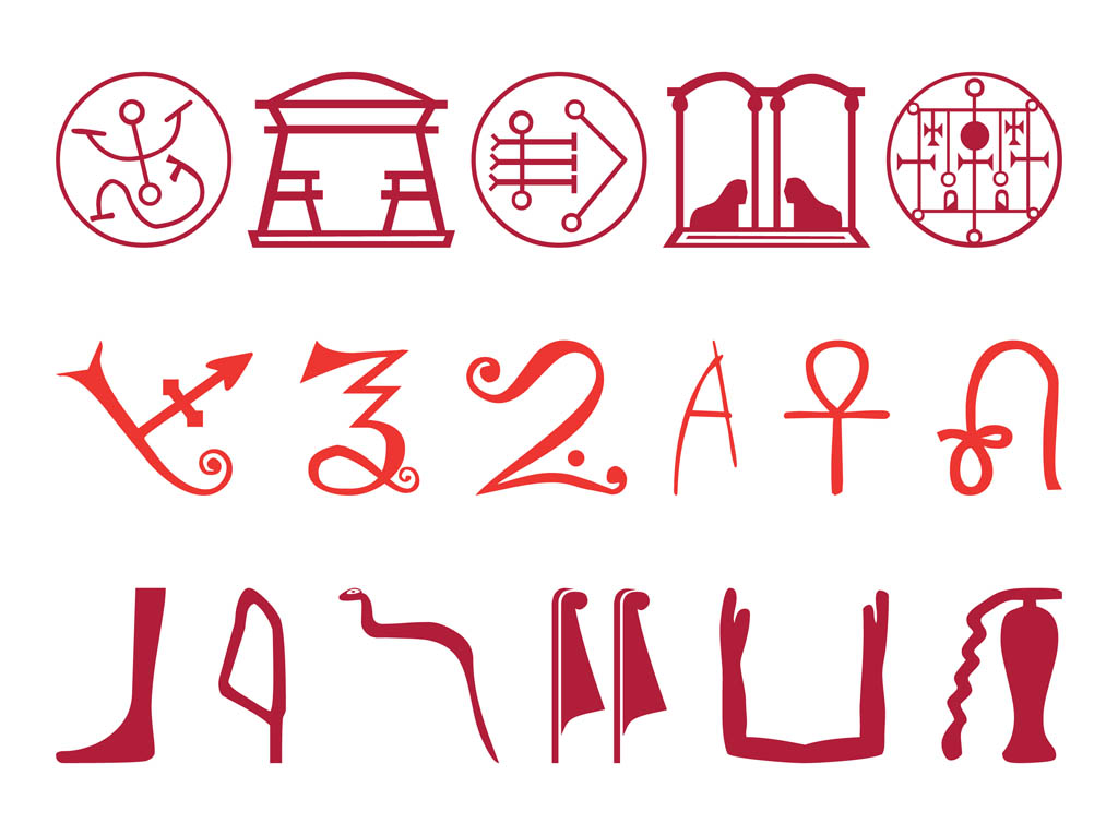 Egyptian Symbol Set