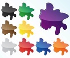 Colorful Splash Icons