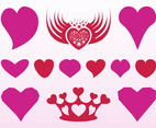 Romantic Hearts Designs
