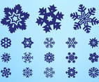 Snowflake Icons Set