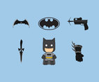 Batman Weaponry Vector