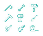 Tools Linear Icons