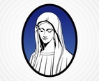 Saint Mary Vector