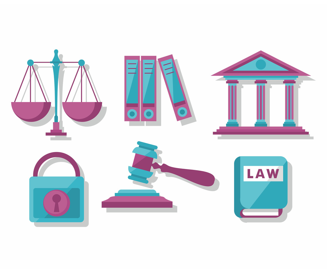 Lawyer Vector Icons