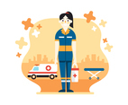 Female Ambulance Driver Design