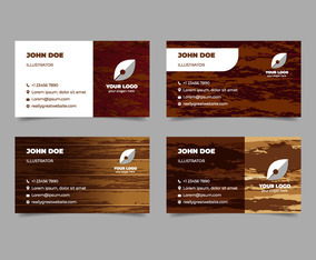 Rustic Business Card Template