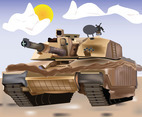 Tank Vector Illustration